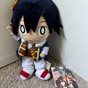 Aniplex Gurren Lagann Adult Simon (Captain) 9" Plush with tag and hanging loop
